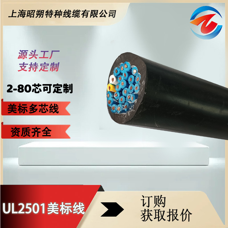 美標(biāo)電纜UL2501_UL美標(biāo)認(rèn)證 多股銅絲電纜生產(chǎn)廠家-電纜報(bào)價(jià)