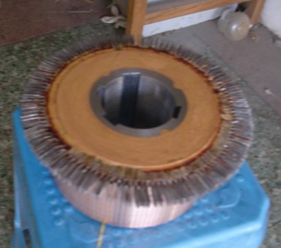 制作直流電機換向器，碳刷，電刷