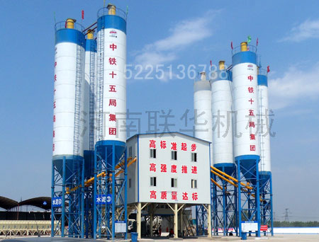 混凝土攪拌站、HZS系列型號(hào)：HZS75型攪拌站（價(jià)格)