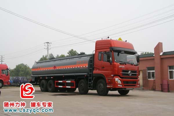 35立方東風(fēng)天龍國(guó)四化工液體運(yùn)輸車(chē)