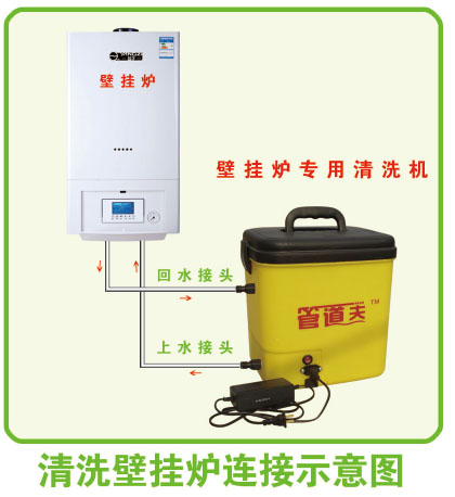 管道夫壁掛爐清洗機(jī)