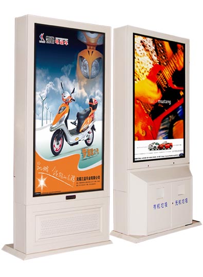 垃圾箱廣告燈箱 河北省河間市果皮垃圾箱燈箱訂制 價(jià)格優(yōu)惠 款式新穎