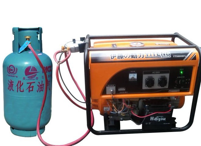 5KW多燃料燃?xì)馄桶l(fā)電機(jī)