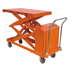 半電動(dòng)液壓平臺(tái)車 交流電(220V/380V)電動(dòng)液壓平臺(tái)車