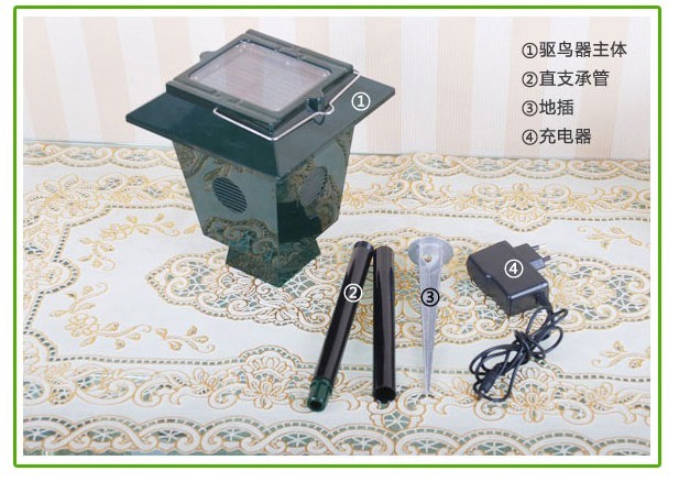 太陽(yáng)能超聲波語音驅(qū)鳥器