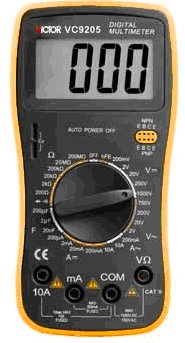VC9205數(shù)字萬用表