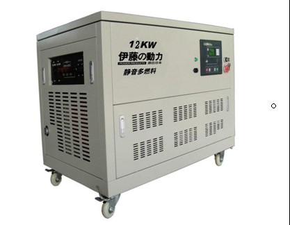 伊藤雙燃料發(fā)電機(jī) 全國(guó)直銷(xiāo)12kw燃煤發(fā)電機(jī)