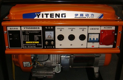 汽油發(fā)電機\三相5千瓦汽油發(fā)電機\家用小型汽油發(fā)電機