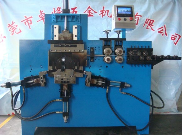 全自動(dòng)液壓打扣機(jī)，桶把手成型機(jī)，水桶提梁成型機(jī)、彎鉤機(jī)