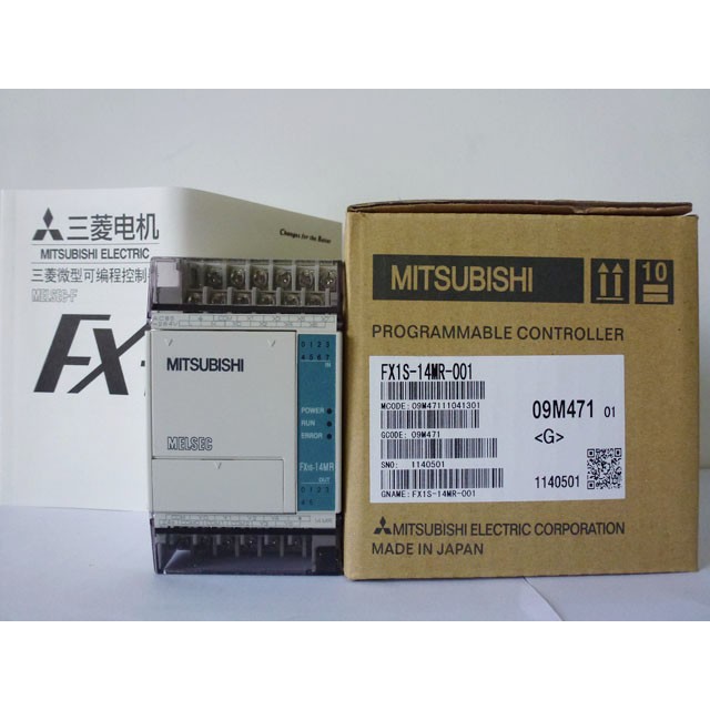 ش˦uaPLC FX1S-14MR/14MT-001