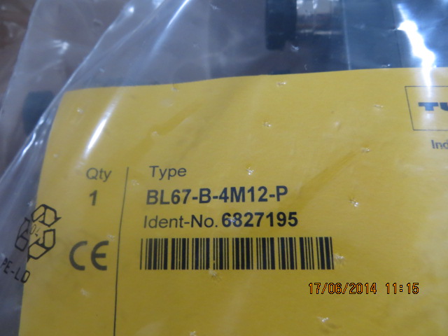 現貨庫存圖爾克BL67-B-4M12-P