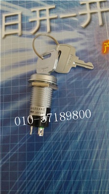 原裝進口 日開 NKK鑰匙鎖開關 SK-12AAS1