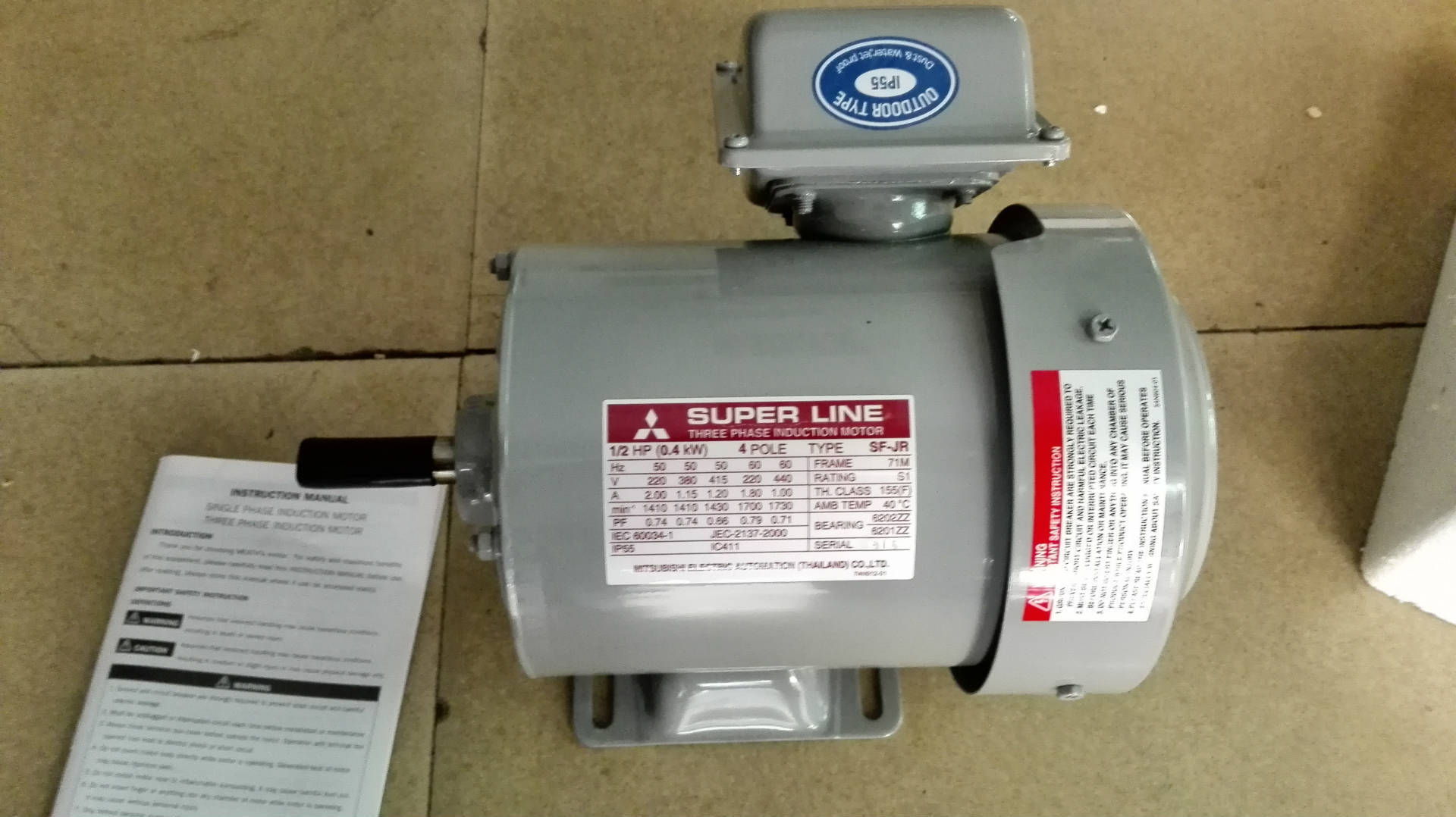I(y)ձMITSUBISHIR_SF-JR 1/2HP