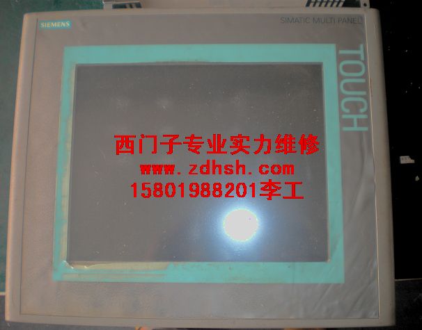西門子OP270有背光無(wú)字符