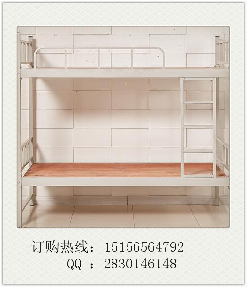 合肥家具廠網(wǎng)銷鐵架床，合肥子母床，合肥訂做木質(zhì)上下鋪床