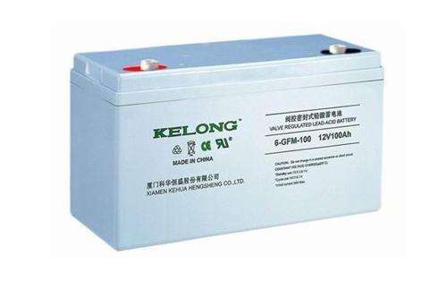 KELONG蓄電池6-GFM-100科華12V100AH使用壽命