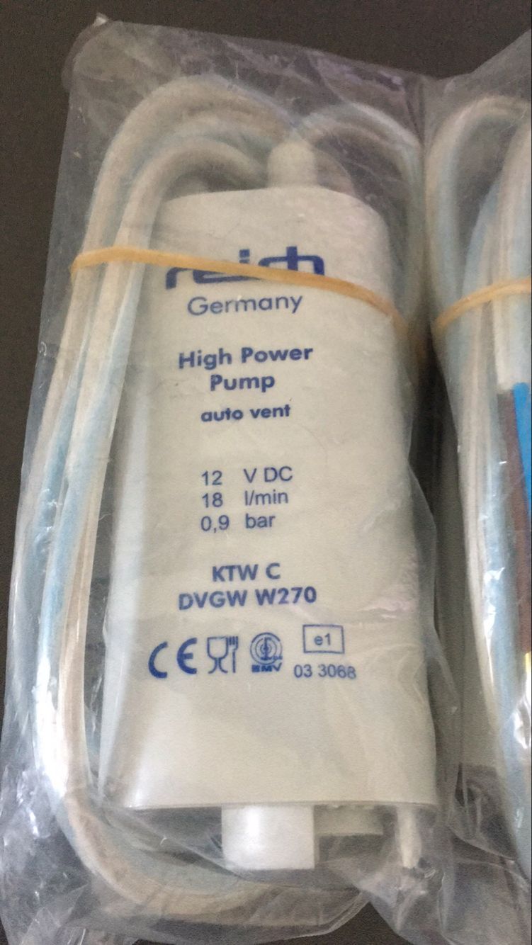 reich	12V D.C 18l /min 0.9barˮ