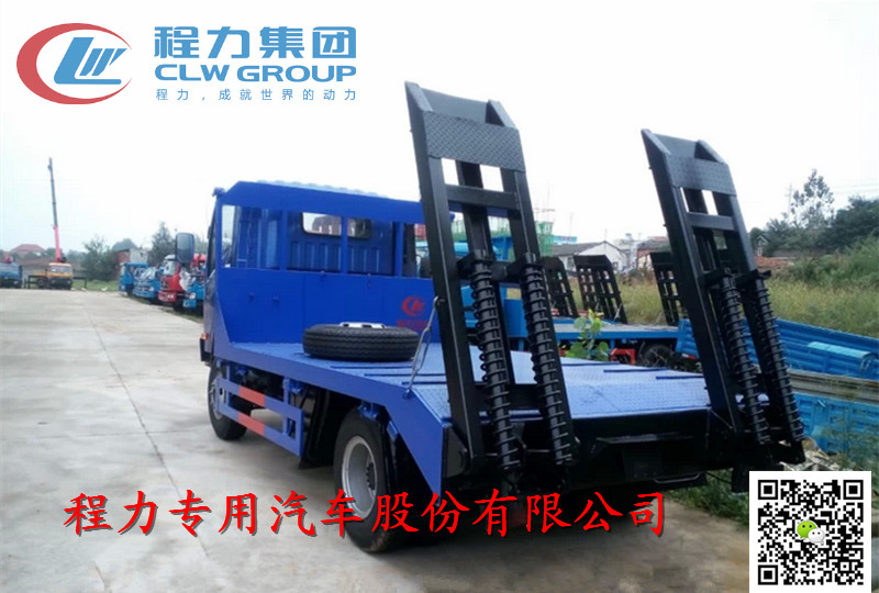 吉安市解放龍V單橋平板挖機(jī)運(yùn)輸車訂購(gòu)