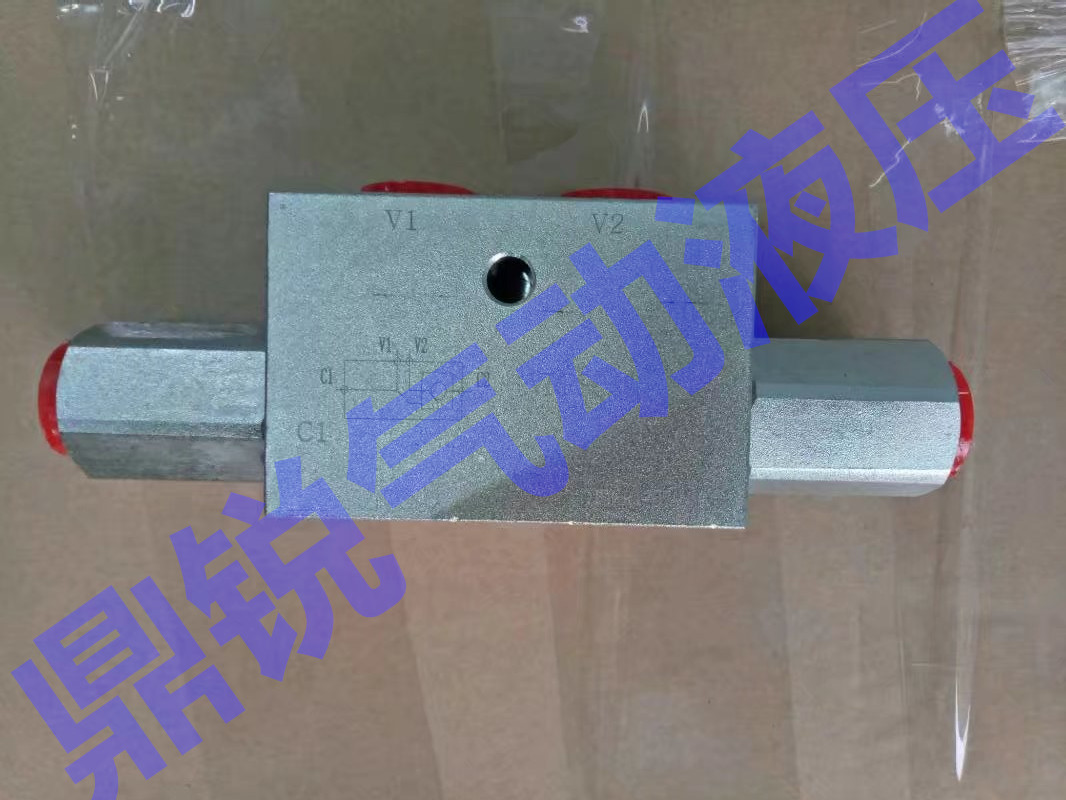 掃路車配件腳踏液壓閥 三一起重機液壓鎖 管式雙向液壓鎖 破碎錘腳踏閥