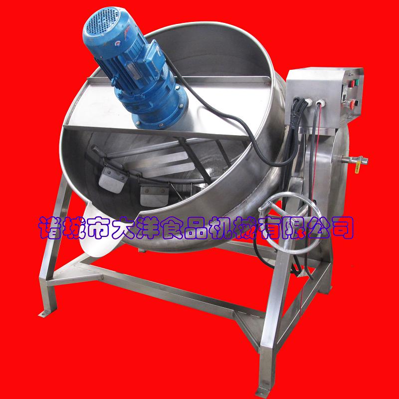 全不銹鋼自動(dòng)攪拌炒菜機(jī)，大洋牌電加熱夾層鍋