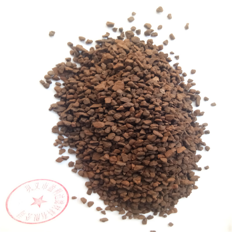 地下水除鐵錳高含量錳砂濾料 35%含量天然錳砂濾料廠價批發(fā)