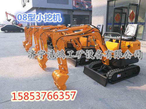 一千米深可以旋轉(zhuǎn)跳躍的迷你挖土機(jī) 植樹用挖樹坑機(jī) 室內(nèi)小挖10型挖