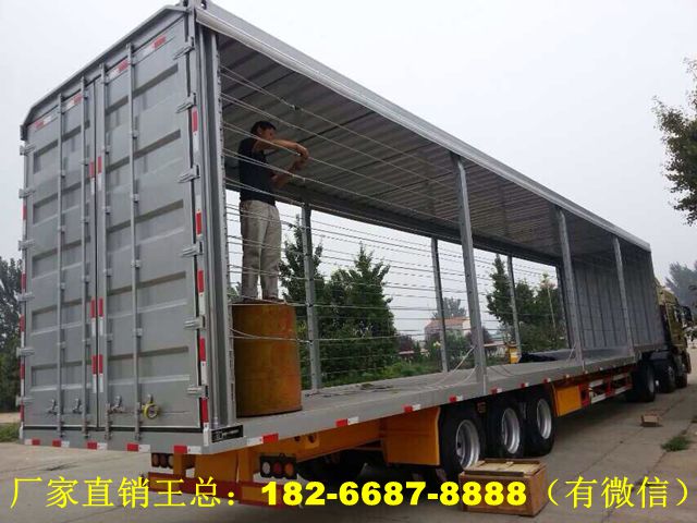 12.5米側(cè)簾軟蓬半掛車形勢(shì)分析