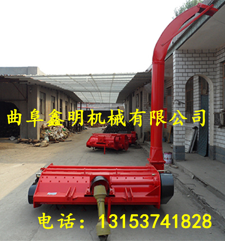 養(yǎng)殖青貯秸稈收獲機(jī) 秸稈粉碎收獲機(jī) 懸掛式秸稈回收機(jī)鑫明制造