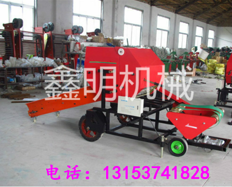 阜陽青貯打捆包膜機(jī)價格 玉米秸稈青貯打捆機(jī) 廠家直銷