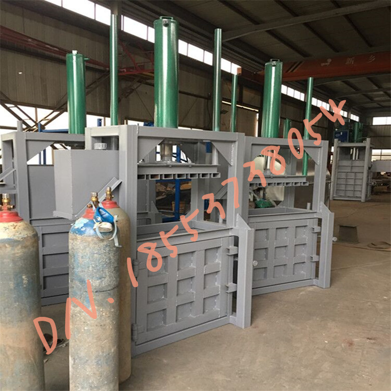 廠家直銷半自動(dòng)金屬壓塊打包機(jī) 立式液壓打包機(jī) 尺寸可加工定做