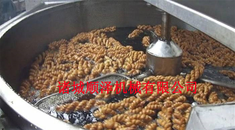 直銷全自動小型油炸機 花生米油炸機