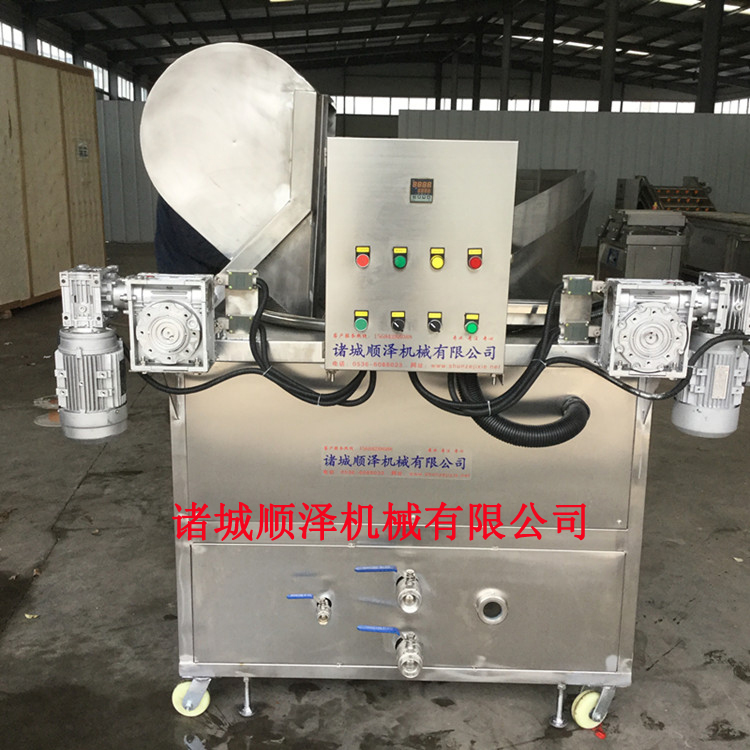 廠家直銷(xiāo)妙脆角油炸機(jī) 膨化食品油炸機(jī)