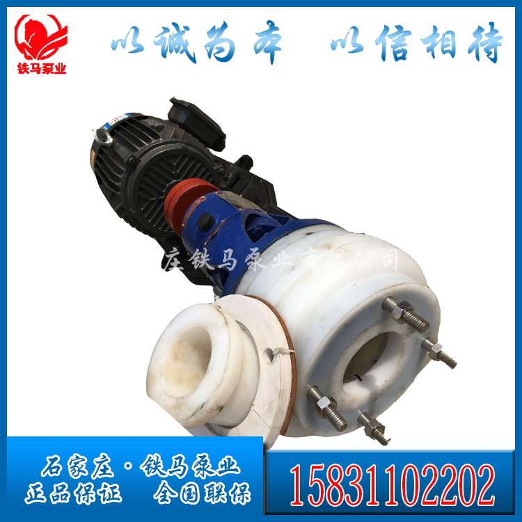 質(zhì)保一年耐高溫離心泵65FSB-64無(wú)泄漏化工泵
