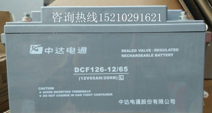 中達(dá)電通蓄電池DCF126-12/65儲能型
