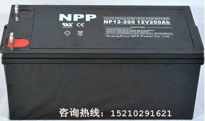耐普蓄電池電廠儲能型蓄電池，NP12-200AH高功率內(nèi)阻小蓄電池
