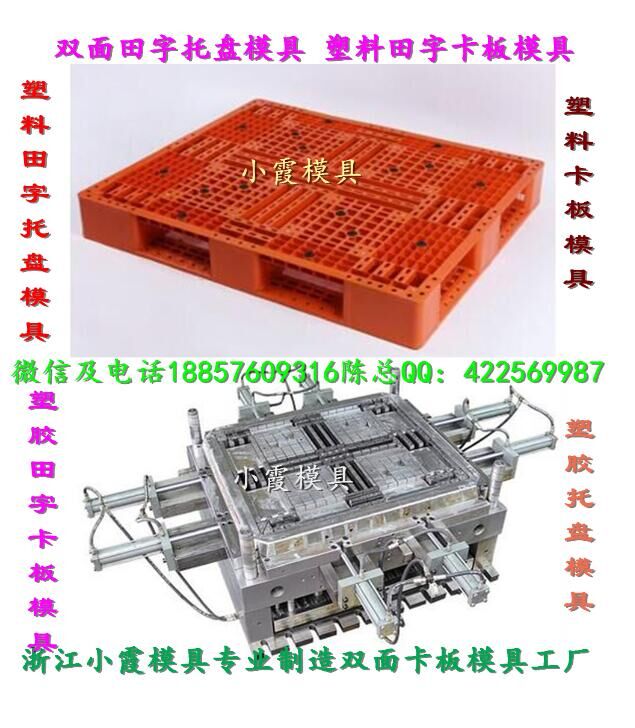 專業(yè)制造臺(tái)州模具有限公司注塑叉車網(wǎng)格倉(cāng)墊板模具加工