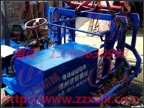 托運(yùn)空心磚8板免燒磚電瓶叉車(chē)好作嗎