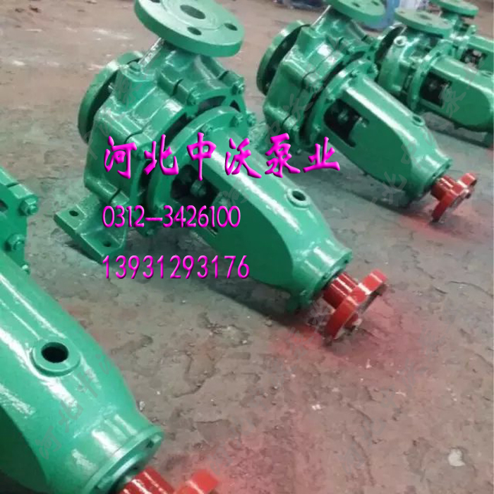 臥式單級熱水泵IR200-150-250B熱水循環(huán)離心泵中沃水泵