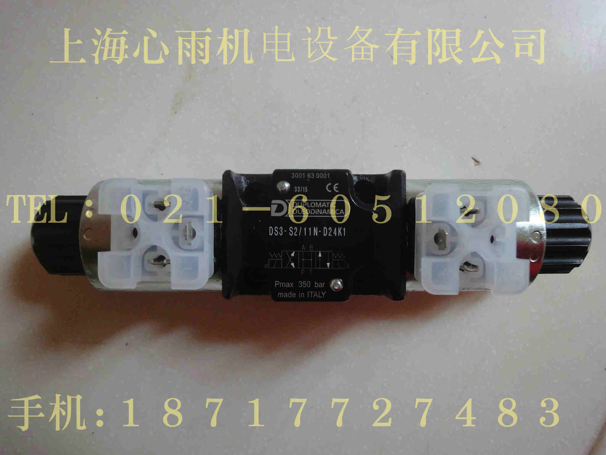 DS3-S2/10N-A230K迪普瑪電磁換向閥