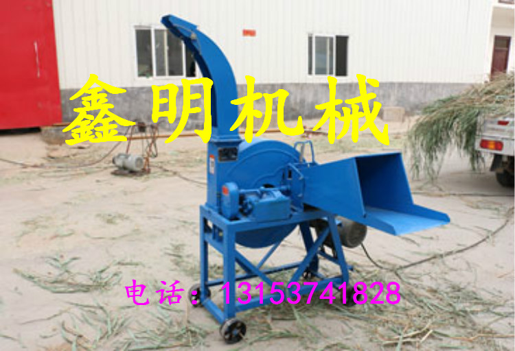 湖北大產量鍘草機價格 干鮮秸稈切碎機 單相電雜草粉碎機現貨直銷