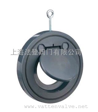 進(jìn)口UPVC對(duì)夾止回閥、板式止回閥