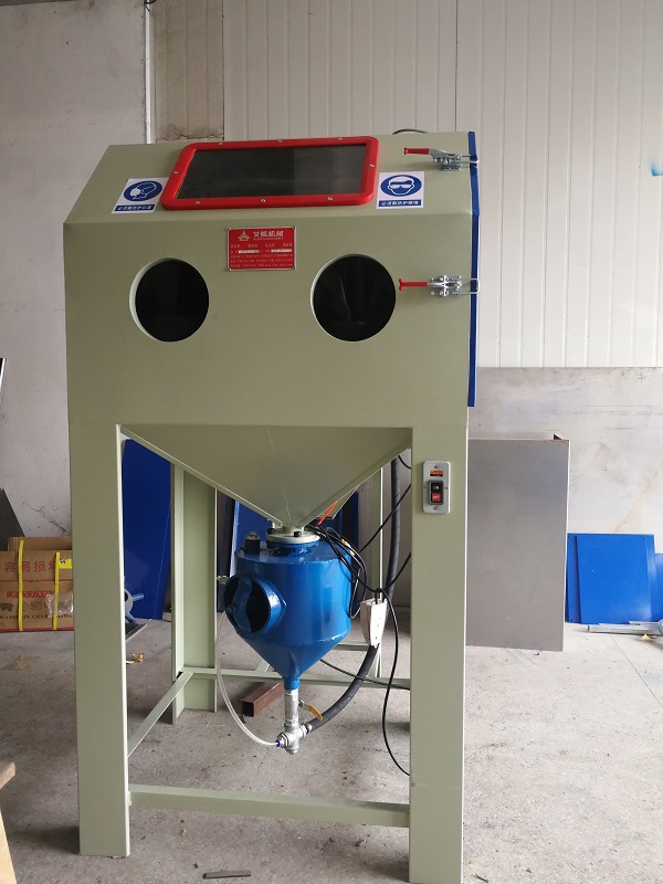 中山開泰 廠家直銷9080箱型加壓噴砂機(jī) 手動式 可定制尺寸