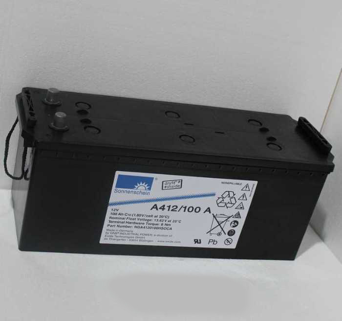 德國陽光蓄電池A412/100F10通訊專用