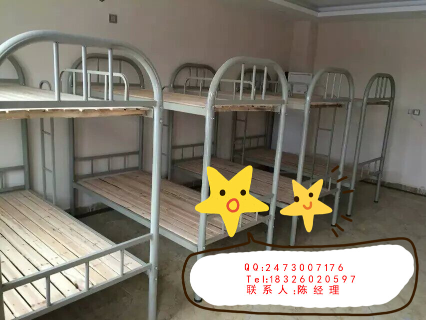 廠家供應合肥工地特價高低床 員工宿舍雙層上下鋪床