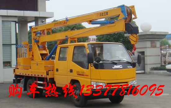 江鈴14米高空作業(yè)車清洗櫥窗效果好