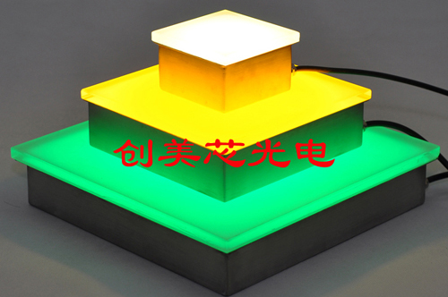 DMX512發(fā)光磚_廣場(chǎng)地磚燈_LED發(fā)光磚