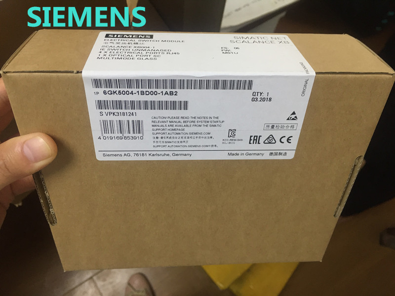 西門子工業(yè)以太網(wǎng)交換機(jī)模塊6GK5004-1BD00-1AB2