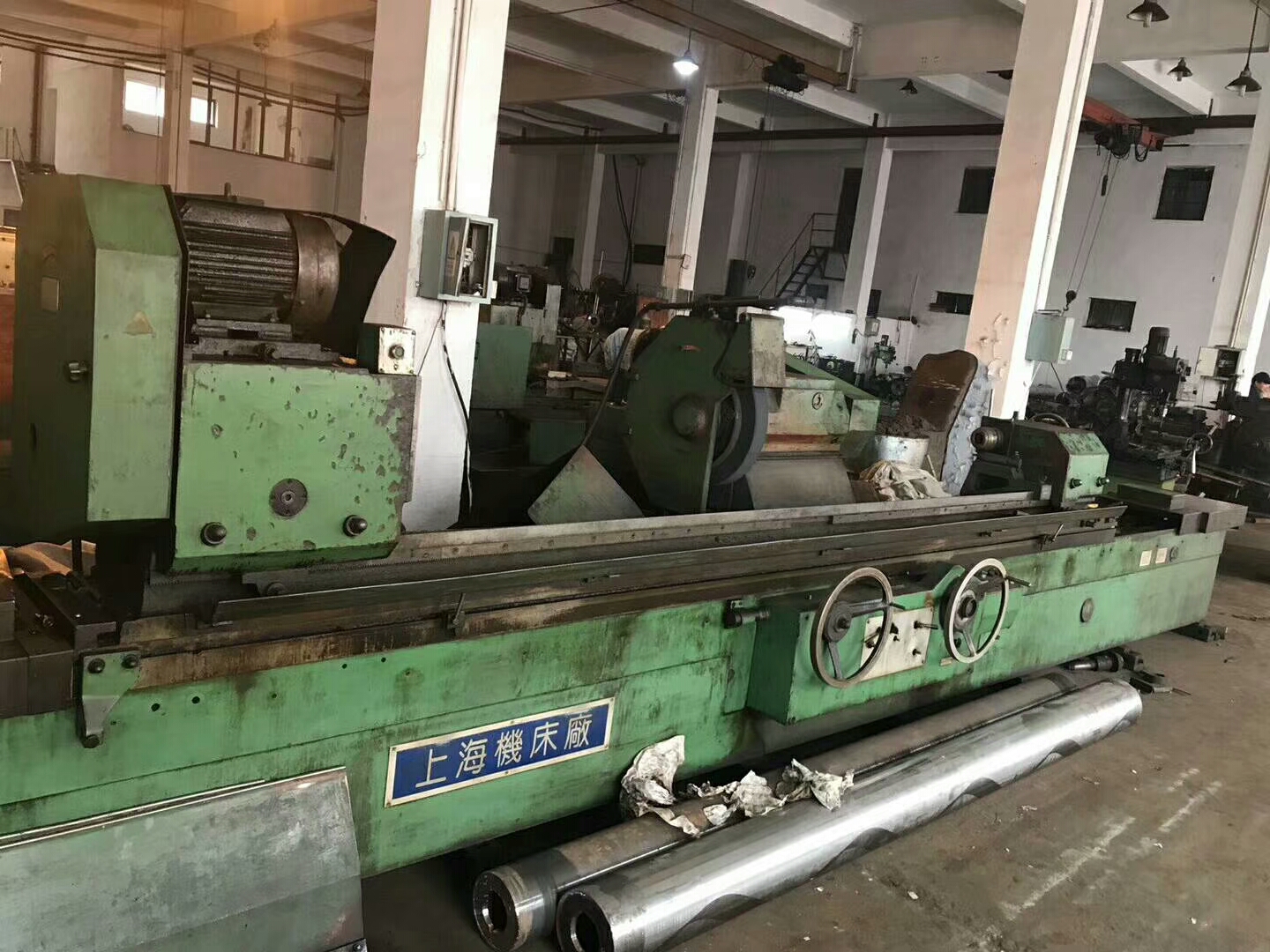 上海3米外圓磨床，型號MQ1350B-3000