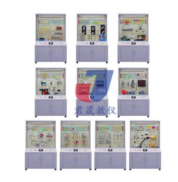 供應(yīng)君晟JS-JCX10型推薦機(jī)械創(chuàng)新設(shè)計(jì)陳列柜 學(xué)生繪圖桌 液壓實(shí)驗(yàn)臺(tái) 減速器