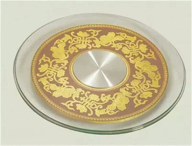 餐桌轉(zhuǎn)盤鋼化玻璃飯店大圓桌玻璃轉(zhuǎn)盤底座圓臺面旋轉(zhuǎn)桌面轉(zhuǎn)盤家用